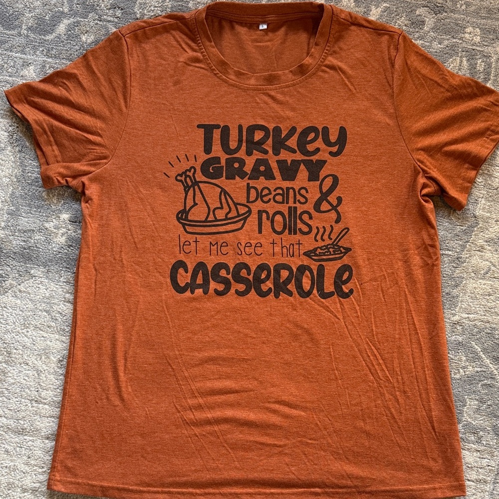 BUNDLE SALE Rust Orange Graphic T-Shirt